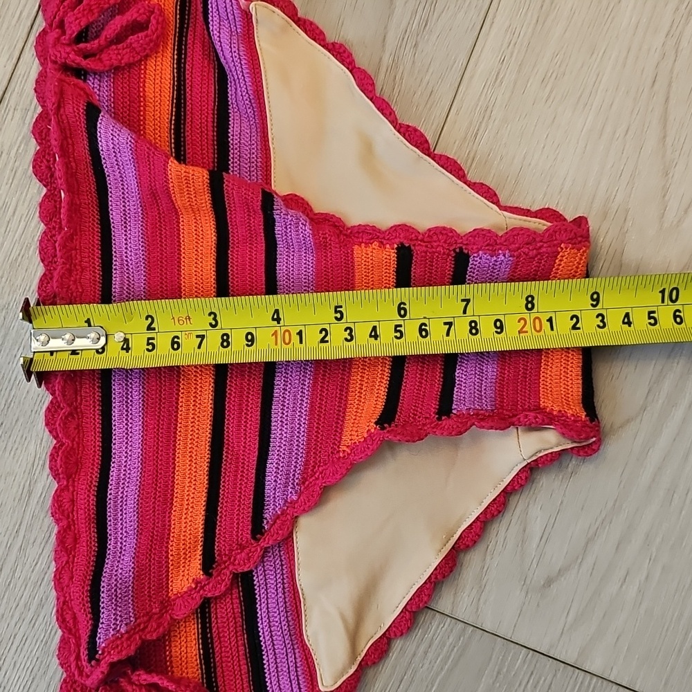 Banana Republic Boho Festival‎ Crochet Lined Tie Bikini Set, Medium - Picture 14 of 14